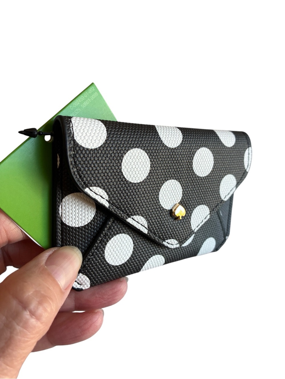 Kate Spade x Target Polka Dot Envelope Card Holder Wallet NWT Limited Edition - Picture 3 of 6